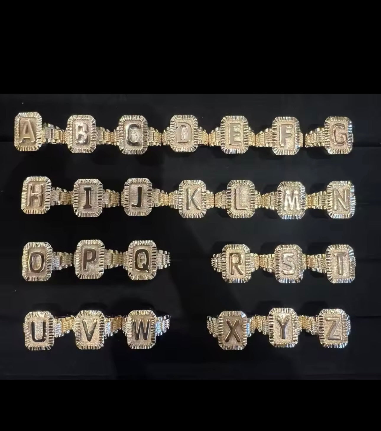 Custom Initial w/Rollie Band