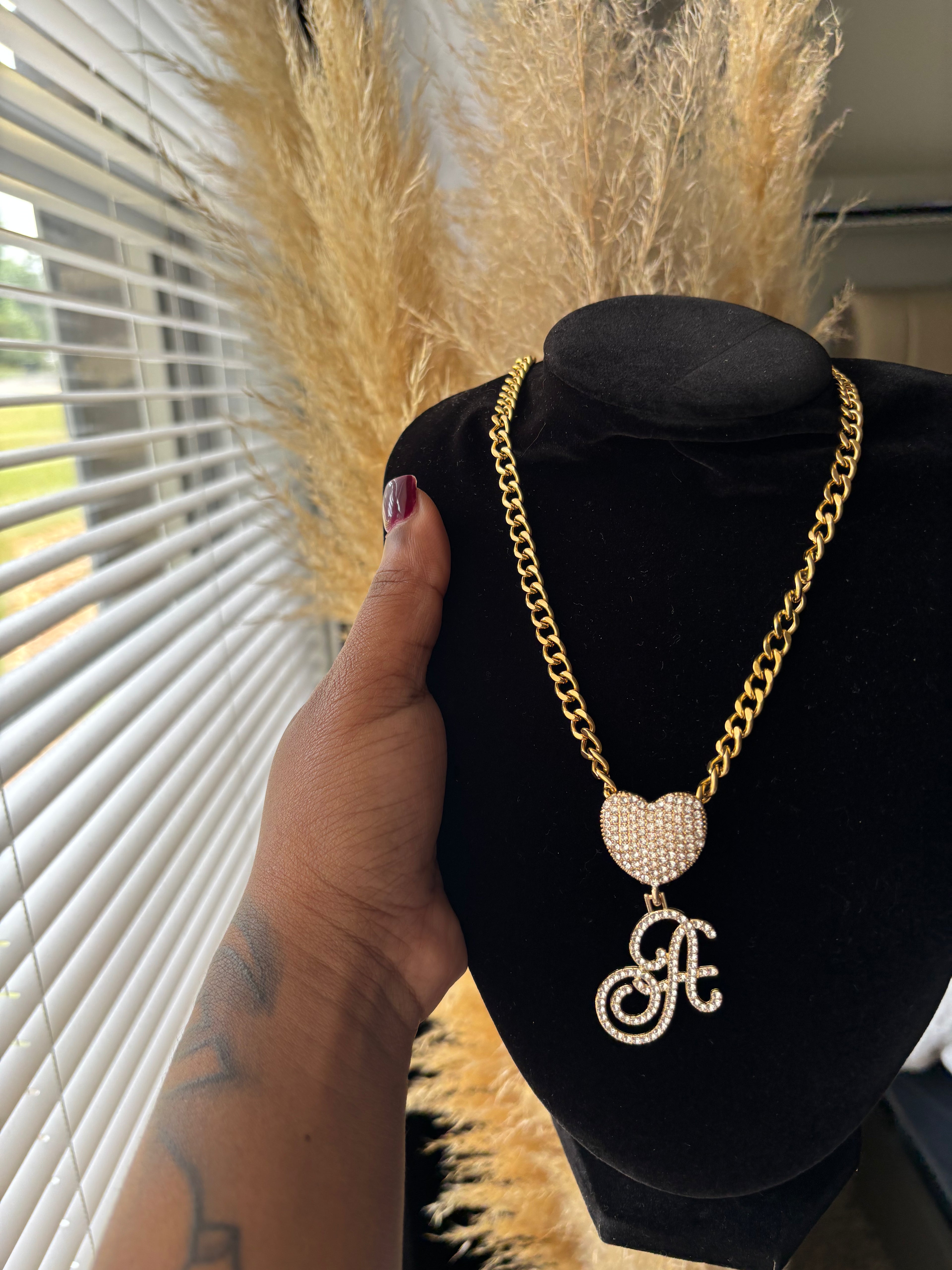 Iced Out Heart/Initial Chain